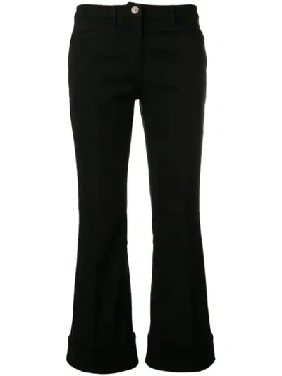 N°21 Bootcut Trousers In Black