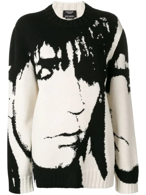calvin klein black jumper