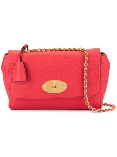 Mulberry Medium Lily Shoulder Bag In Red