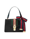 Gucci Black Sylvie Leather Shoulder Bag