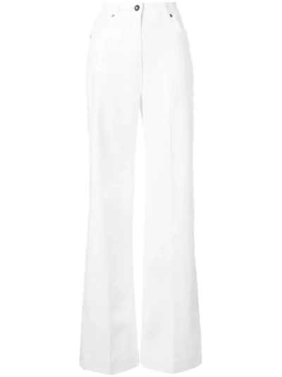 Etro High-waist Jeans In White