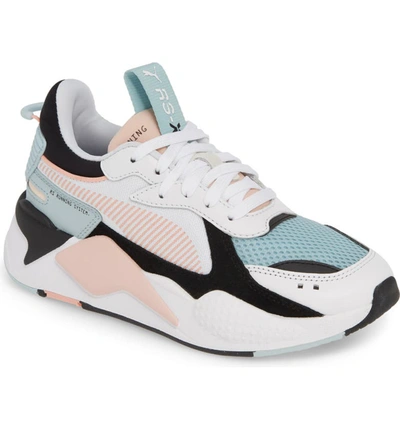Puma Rs-x Reinvention Dad Sneakers In  White/ Peach Bud