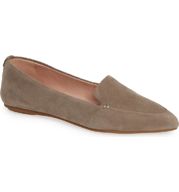 faye pointy toe loafer