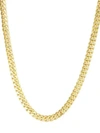 Saks Fifth Avenue Miami Cuban 14k Yellow Gold Chain Necklace