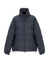 Aspesi Down Jackets In Dark Blue