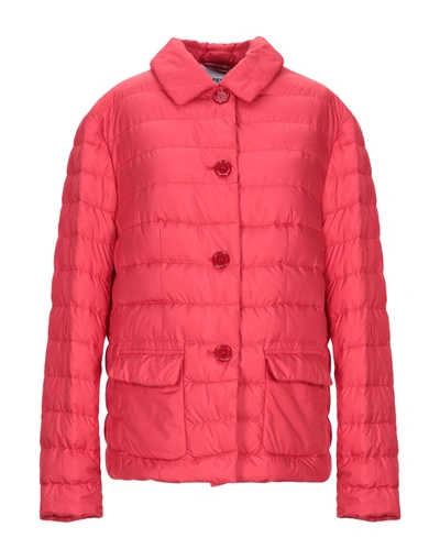 Aspesi Down Jacket In Red