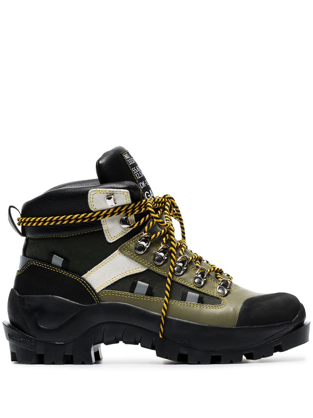 ganni walking boots