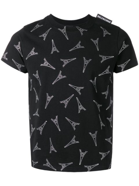 balenciaga eiffel tower shirt