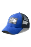 The North Face Mudder Trucker Hat In Aztec Blue