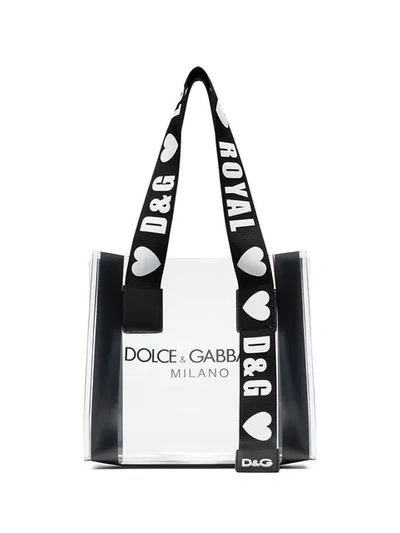 Dolce & Gabbana Street Shopping Bag In White