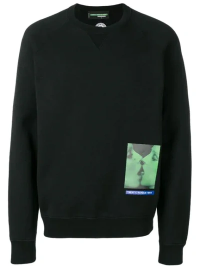 Dsquared2 Graphic Print Sweatshirt In Black