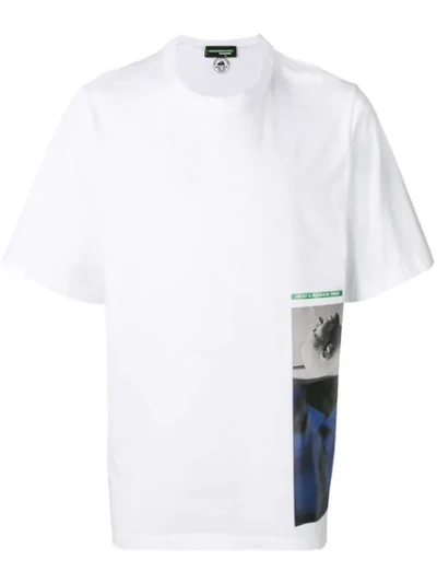 Dsquared2 Graphic Print T-shirt In White