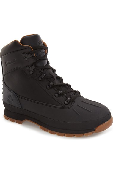 Timberland Euro Waterproof Hiking Boot (men) In Black | ModeSens