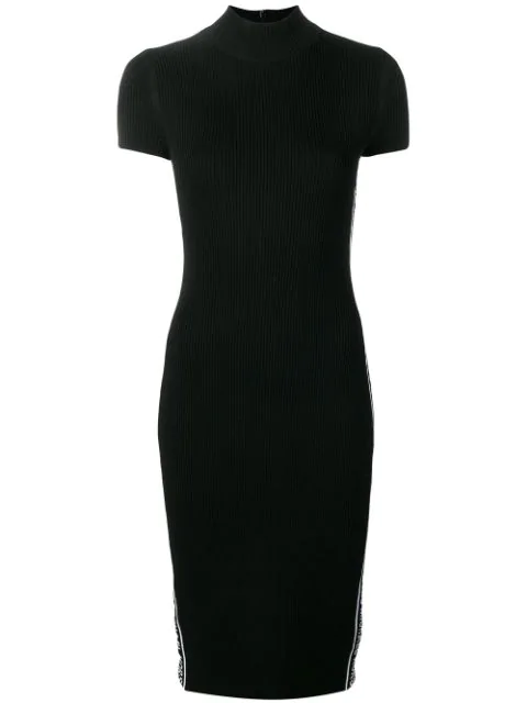michael kors logo tape dress