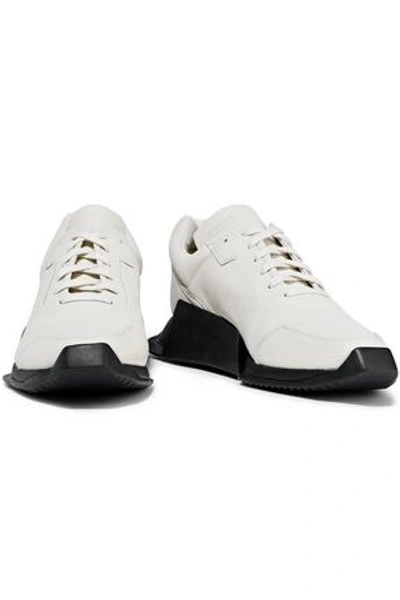 Adidas Originals Rick Owens X Adidas Woman Leather Sneakers White