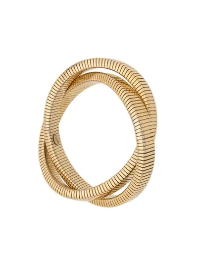 Pre-owned Givenchy Watchband Bracelet In Gold