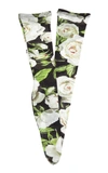 Dolce & Gabbana Floral Socks In White