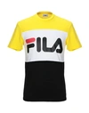 Fila Day T-shirt In Yellow