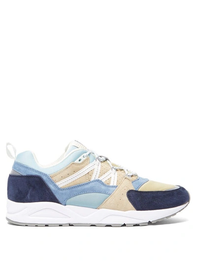 Karhu Fusion 2.0 Suede And Mesh Trainers In Multicolor