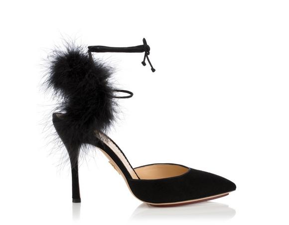charlotte olympia feather shoes