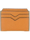 Valextra Classic Cardholder In Brown