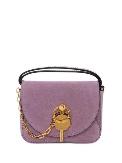 Jw Anderson Lilac Nano Keyts Bag In Purple