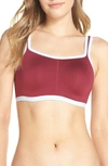 Natori 'yogi' Convertible Bra In Sangria/ Sky