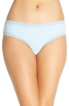 Natori Bliss Cotton Girl Briefs In Sky