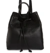 Vince Camuto Gabby Leather Backpack - Black