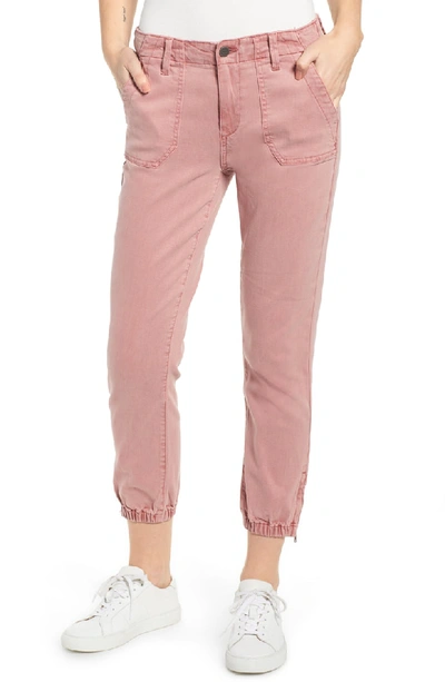 Paige Mayslie Jogger Pants In Vintage Ash Rose