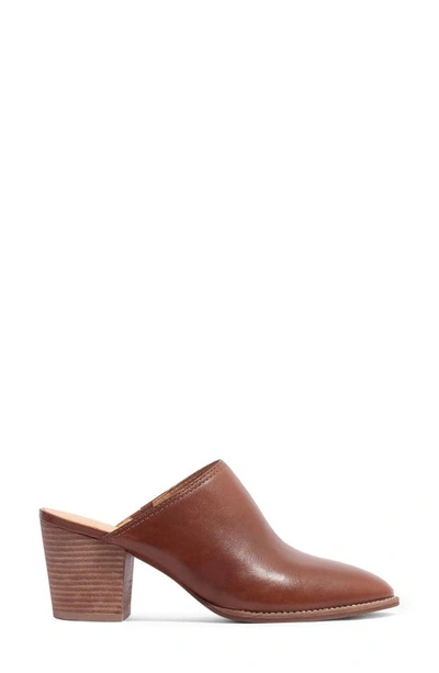 Madewell The Harper Mule In English Saddle Leather