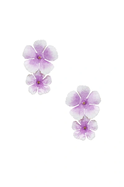 Jennifer Behr Faye Earrings In Lilac