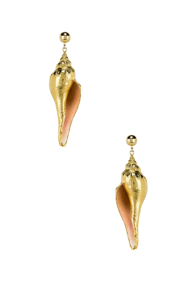 Jennifer Behr Neptune Earrings In Gold