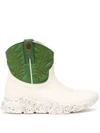 Texas Robot Western Sneaker Boots In White