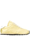 Marni Low Top Sneakers In Yellow