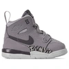 Nike Boys' Toddler Air Jordan Legacy 312 Off-court Shoes In Grey Size 4.0 Leather