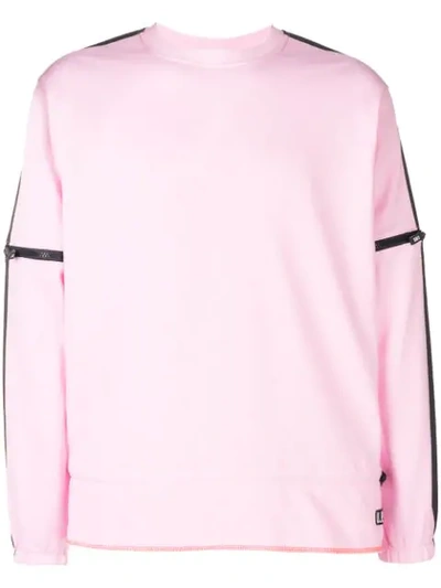 Upww Sweatshirt Mit Abnehmbaren Ärmeln In Pink