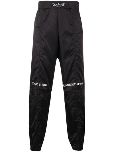 Ih Nom Uh Nit Midnight Special Track Trousers In Black