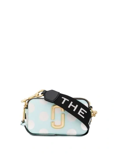 Marc Jacobs The Snapshot Dot Crossbody Bag In Blue
