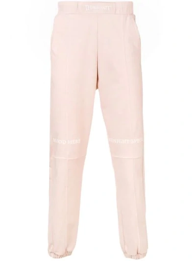 Ih Nom Uh Nit Classic Jersey Trousers In Pink