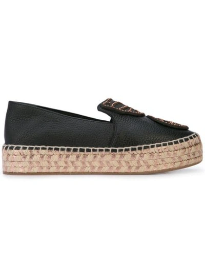 Sophia Webster Bibi Butterfly Espadrilles In Black