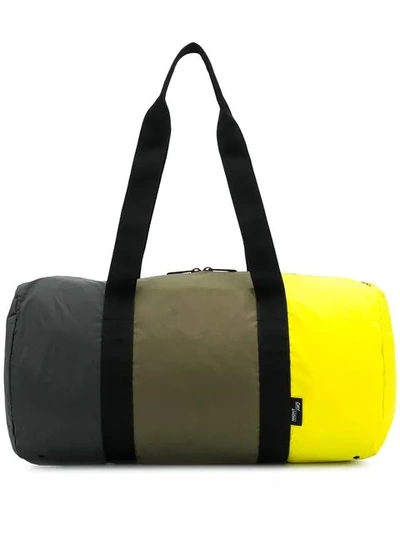 Herschel Supply Co Paneled Holdall In Yellow