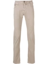 Jacob Cohen Grigio Polvere Jeans In Grey