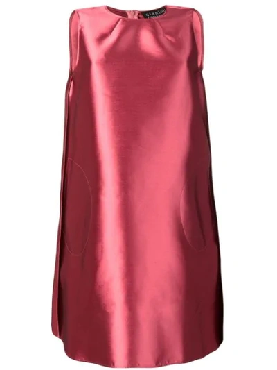 Gianluca Capannolo Sleeveless A-line Dress In Pink