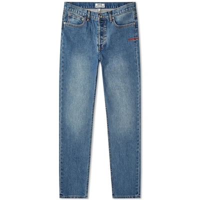 A.p.c. X Kid Cudi Petit New Standard Jean In Blue | ModeSens