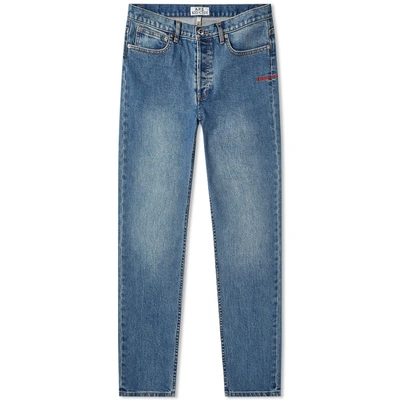 Apc A.p.c. X Kid Cudi Petit New Standard Jean In Blue
