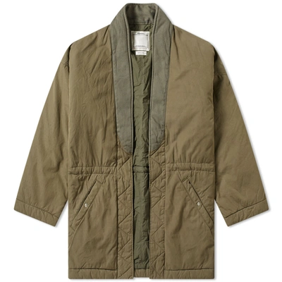 Visvim Dotera Coat In Green