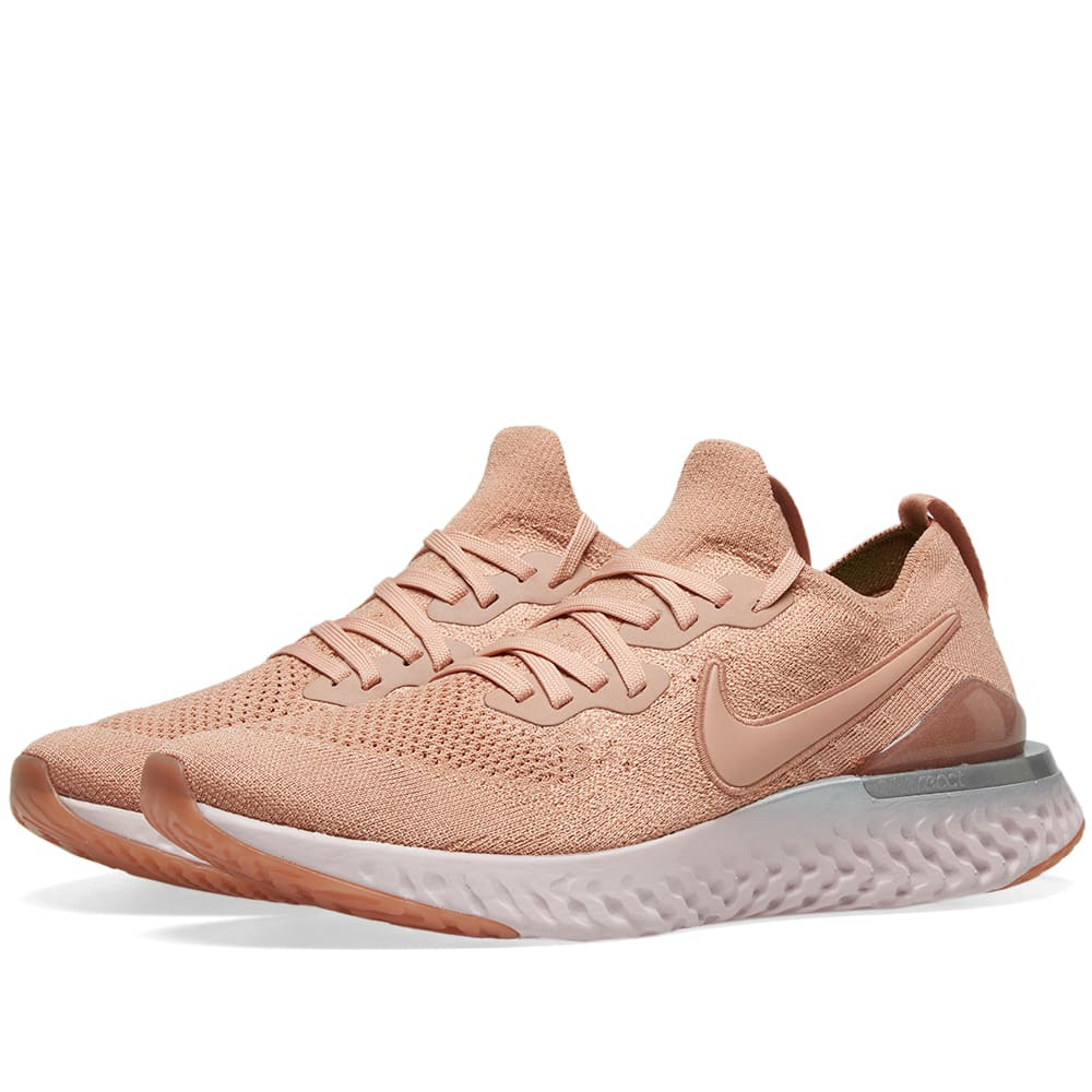 nike epic react flyknit 2 pearl pink