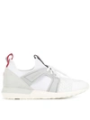 Moncler Lace-up Sneakers In White