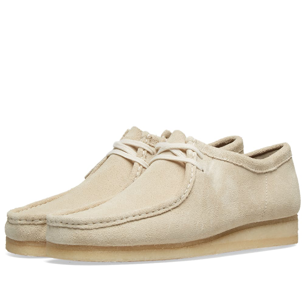 Clarks Originals Wallabee In White | ModeSens